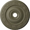 Ekena Millwork Logan Ceiling Medallion (Fits Canopies up to 6 1/8"), 24 1/4"OD x 3 7/8"ID x 2"P, Spartan Stone CM24LO1SSF - alternate 1